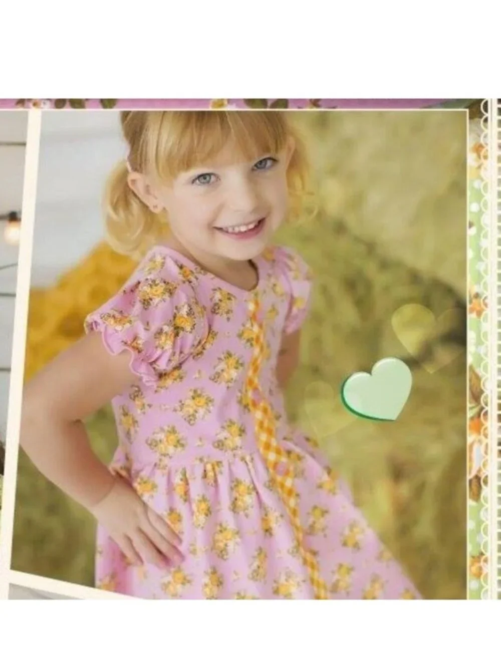 Olive Mae | Boutique Short Sleeve Floral Dress | Size 3T
